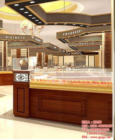 淄博珠宝展柜 汝汝展柜厂 金银珠宝展柜